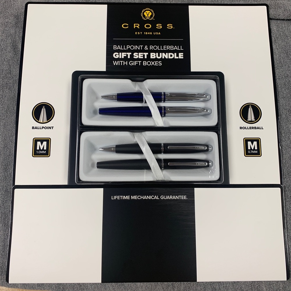 Cross 4 pack gift pen set